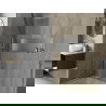 Mexen X-Wall-R étagère encastrée avec rebord 90 x 30 cm, inox - 1910903010