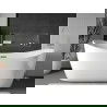 Mexen X-Wall-R étagère encastrée avec rebord 90 x 30 cm, inox - 1910903010