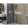Mexen X-Wall-R étagère encastrée avec collerette 90 x 30 cm, blanche - 1920903010