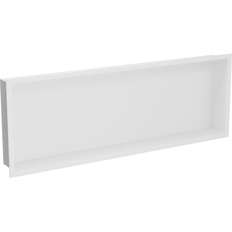 Mexen X-Wall-R étagère encastrée avec rebord 90 x 30 cm, blanche - 1920903010