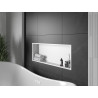 Mexen X-Wall-R étagère encastrée avec collerette 90 x 30 cm, blanche - 1920903010