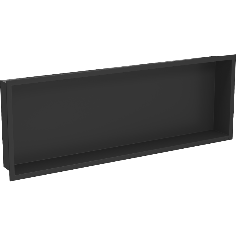 Mexen X-Wall-R étagère encastrée avec collerette 90 x 30 cm, noire - 1970903010