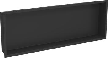 Mexen X-Wall-R étagère encastrée avec rebord 90 x 30 cm, noire - 1970903010