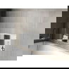 Mexen X-Wall-R étagère encastrée avec rebord et étagère 90 x 30 cm, inox - 1910903010S