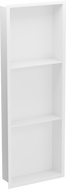 Mexen X-Wall-R étagère encastrée avec col et étagère 90 x 30 cm, blanche - 1920903010S