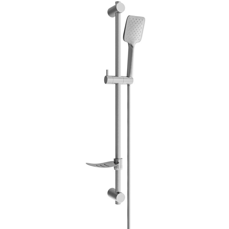 Mexen DF62 ensemble de douche coulissant, gris canon brossé - 785624582-66
