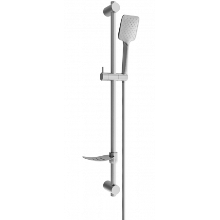 Mexen DF62 ensemble de douche coulissant, gris canon brossé - 785624582-66
