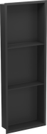 Mexen X-Wall-R étagère encastrée avec collerette et étagère 90 x 30 cm, noire - 1970903010S