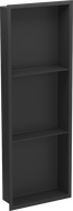 Mexen X-Wall-R étagère encastrée avec rebord et étagère 90 x 30 cm, noir - 1970903010S