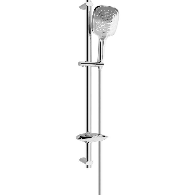 Mexen DB17 ensemble de douche coulissant, chrome - 785174584-00