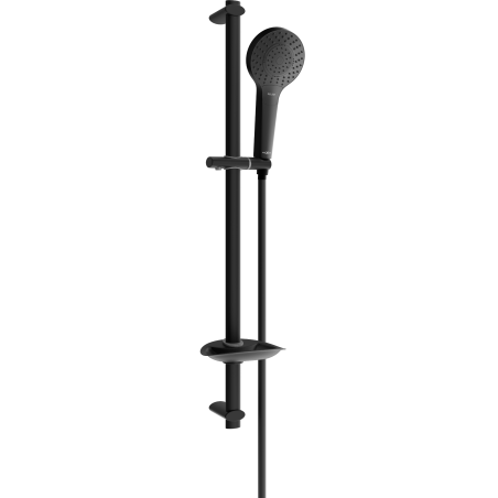Mexen DB05 ensemble de douche coulissant, noir - 785054584-70