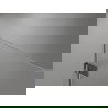 Cabine de douche Mexen Lunar-B droite 100 x 80 cm, transparent, gris gun brossé - 832-100-080-66-00-P