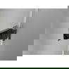 Cabine de douche Mexen Lunar-B droite 100 x 80 cm, transparent, gris gun brossé - 832-100-080-66-00-P