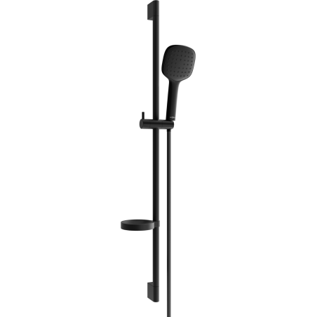 Ensemble de douche coulissant Mexen DS33, noir - 785334583-70