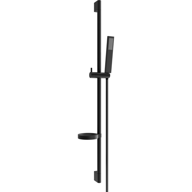 Mexen DS00 ensemble de douche avec barre coulissante, noir - 785004583-70
