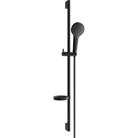 Ensemble de douche coulissant Mexen DS05, noir - 785054583-70