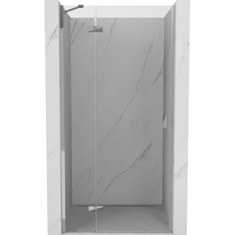 Mexen Mist-H porte de douche pivotante gauche 110 cm, transparent, chromé - 8A5-110-000-01-00-L