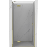 Mexen Mist-H porte de douche pivotante gauche 70 cm, transparente, dorée - 8A5-070-000-50-00-L