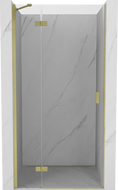 Mexen Mist-H porte de douche pivotante gauche 115 cm, transparent, doré brossé - 8A5-115-000-55-00-L