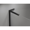 Mexen Mist-H L Duo cabine de douche pivotante droite 70 x 105 cm, transparent, noir - 8A5L-070L-105P-70-00