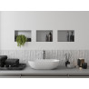 Mexen X-Wall-NR niche sans rebord 30 x 20 cm, inox - 1911302010