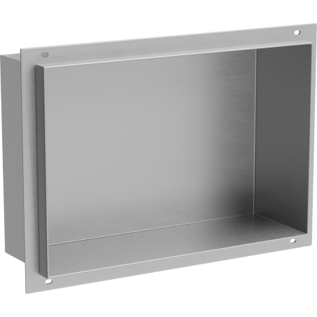 Mexen X-Wall-NR étagère encastrée sans rebord 30 x 20 cm, inox - 1911302010