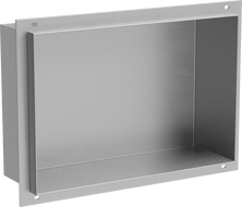 Mexen X-Wall-NR étagère encastrée sans rebord 30 x 20 cm, inox - 1911302010