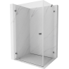 Mexen Lunar-B cabine de douche battante gauche 85 x 80 cm, transparent, gun metal - 832-085-080-95-00-L
