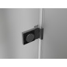 Mexen Lunar-B cabine de douche battante gauche 85 x 80 cm, transparent, gun metal - 832-085-080-95-00-L
