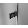 Mexen Lunar-B cabine de douche battante gauche 85 x 80 cm, transparent, gun metal - 832-085-080-95-00-L