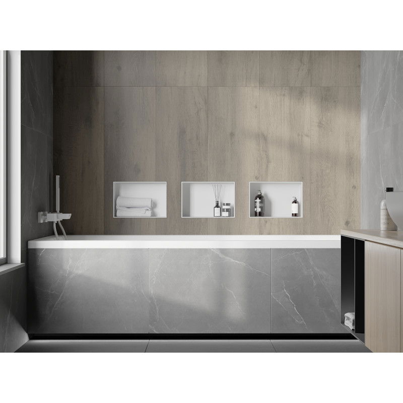 Mexen X-Wall-NR étagère murale sans rebord bex 30 x 20 cm, blanche - 1921302010