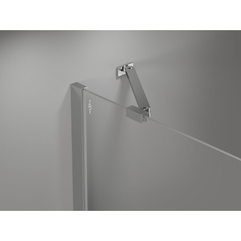 Mexen Mist-H porte de douche pivotante droite 105 cm, transparent, chrome - 8A5-105-000-01-00-P