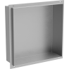 Mexen X-Wall-NR étagère encastrée sans bride 30 x 30 cm, inox - 1911303010