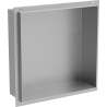Mexen X-Wall-NR étagère encastrée sans rebord 30 x 30 cm, inox - 1911303010