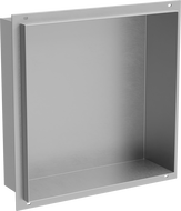 Mexen X-Wall-NR étagère encastrée sans bride 30 x 30 cm, inox - 1911303010
