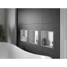 Mexen X-Wall-NR étagère encastrée sans collerette 30 x 30 cm, blanche - 1921303010