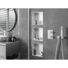 Mexen X-Wall-NR étagère encastrée sans collerette 30 x 30 cm, blanche - 1921303010