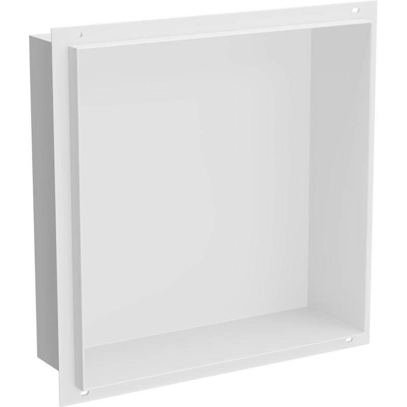 Mexen X-Wall-NR étagère encastrée sans collerette 30 x 30 cm, blanche - 1921303010