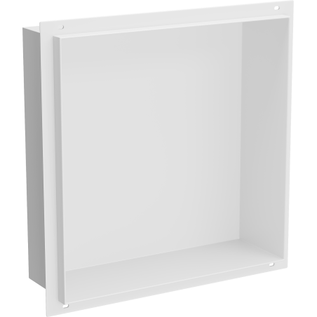Mexen X-Wall-NR étagère encastrée sans collerette 30 x 30 cm, blanche - 1921303010