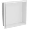Mexen X-Wall-NR étagère encastrée sans collerette 30 x 30 cm, blanche - 1921303010