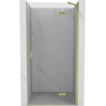 Mexen Mist-H porte de douche pivotante droite 110 cm, transparent, or brossé - 8A5-110-000-55-00-P