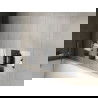 Mexen X-Wall-NR étagère encastrée sans rebord avec étagère 30 x 30 cm, inox - 1911303010S