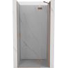 Mexen Mist-H porte de douche pivotante droite 105 cm, transparent, cuivre brossé - 8A5-105-000-65-00-P