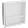 Mexen X-Wall-NR niche murale sans bride avec étagère 30 x 30 cm, blanche - 1921303010S