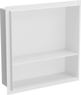 Mexen X-Wall-NR niche murale sans bride avec étagère 30 x 30 cm, blanche - 1921303010S