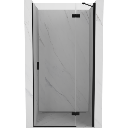Mexen Mist-H porte de douche pivotante droite 110 cm, transparent, noir - 8A5-110-000-70-00-P