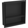 Mexen X-Wall-NR niche sans rebord avec étagère 30 x 30 cm, noir - 1971303010S