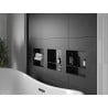 Mexen X-Wall-NR niche sans rebord avec étagère 30 x 30 cm, noir - 1971303010S