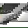 Mexen X-Wall-NR étagère encastrée sans rebord 45 x 20 cm, inox - 1911452010