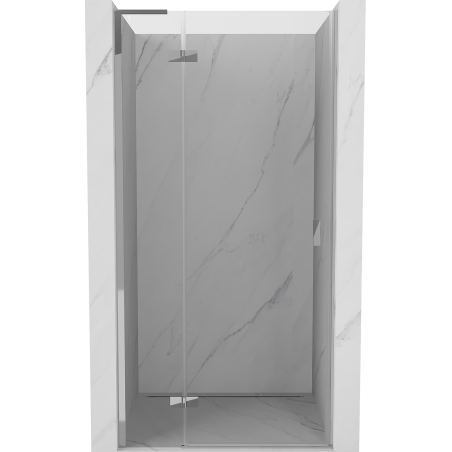 Mexen Mist-H L porte de douche pivotante gauche 85 cm, transparent, chrome - 8A5L-085-000-01-00-L